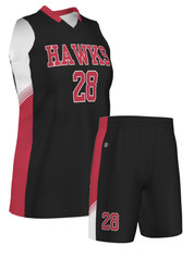 Quick Ship - Womens/Girls "Paramount" Custom Sublimated Basketball Uniform