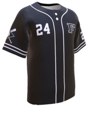 Control Series Premium - Adult/Youth "Imitate" Custom Sublimated 2 Button Baseball Jersey