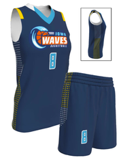 Quick Ship - Womens/Girls "Arch" Custom Sublimated Basketball Uniform