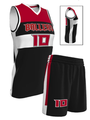 Quick Ship - Womens/Girls "Juke" Custom Sublimated Basketball Uniform