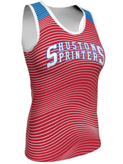 Control Series - Womens/Youth "Change Over" Custom Sublimated Track Singlet Womens/Youth Sublimated Track Singlets All Sports Uniforms