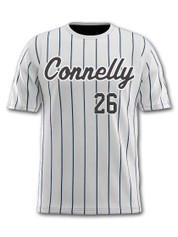 Control Series Quick Ship - Adult/Youth "Pinstripe 2" Custom Sublimated Baseball Jersey Classic Quick Ship Baseball All Sports Uniforms