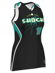 Quick Ship - Womens/Girls "Rundown" Custom Sublimated Sleeveless Softball Jersey-2 Quick Ship Sleeveless Softball Jerseys All Sports Uniforms