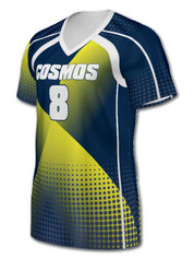 Quick Ship - Womens/Girls "Free Kick" Custom Sublimated Soccer Jersey Classic Quick Ship Womens/Girls Soccer Jerseys All Sports Uniforms