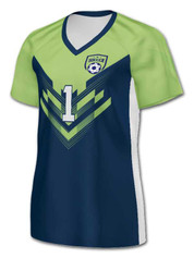 Quick Ship - Womens/Girls "Defender 2" Custom Sublimated Soccer Jersey Classic Quick Ship Womens/Girls Soccer Jerseys All Sports Uniforms