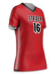 Control Series Premium - Womens/Girls "Court (Short Sleeve)" Custom Sublimated Volleyball Jersey Premium Volleyball Jerseys All Sports Uniforms