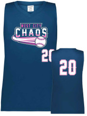 Copy of Womens/Girls "Jade" Decorated Sleeveless Softball Jersey Decorated Deals All Sports Uniforms