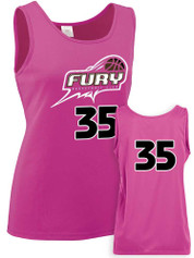 Womens/Girls "Rage" Decorated Basketball Jersey Decorated Deals All Sports Uniforms