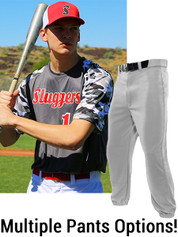 Adult/Youth "Camo Sport" Baseball Uniform Set