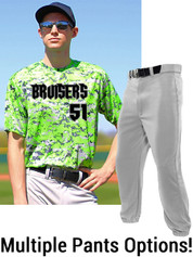 Adult/Youth "Digital Camo Inspire" Baseball Uniform Set