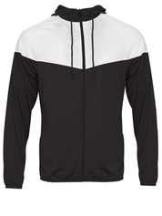 Adult "Domain" Full Zip Unlined Hooded Warm Up Jacket
