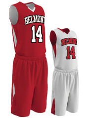 Adult/Youth "Rebounder" Reversible Basketball Uniform Set