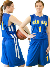Womens/Girls "Muscle" Basketball Uniform Set