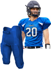 Adult/Youth "Route Runner" Football Set with Integrated Pants