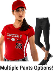 Womens "Spectral" Softball Uniform Set