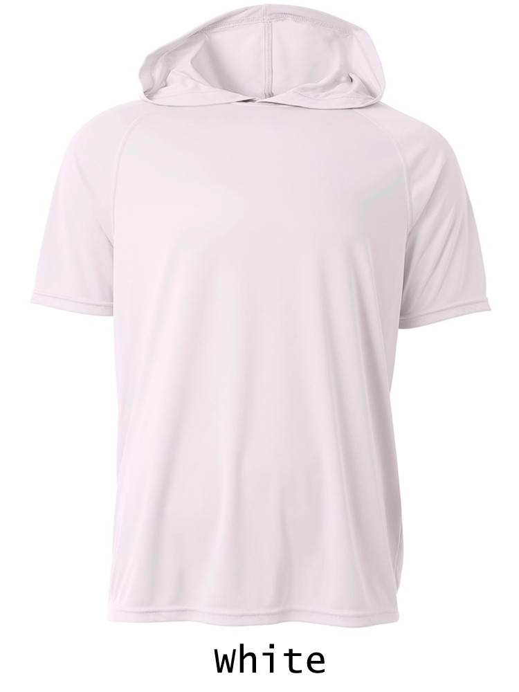 Adult "Short Sleeve Terrorize" Basketball Shooting Shirt with Hood