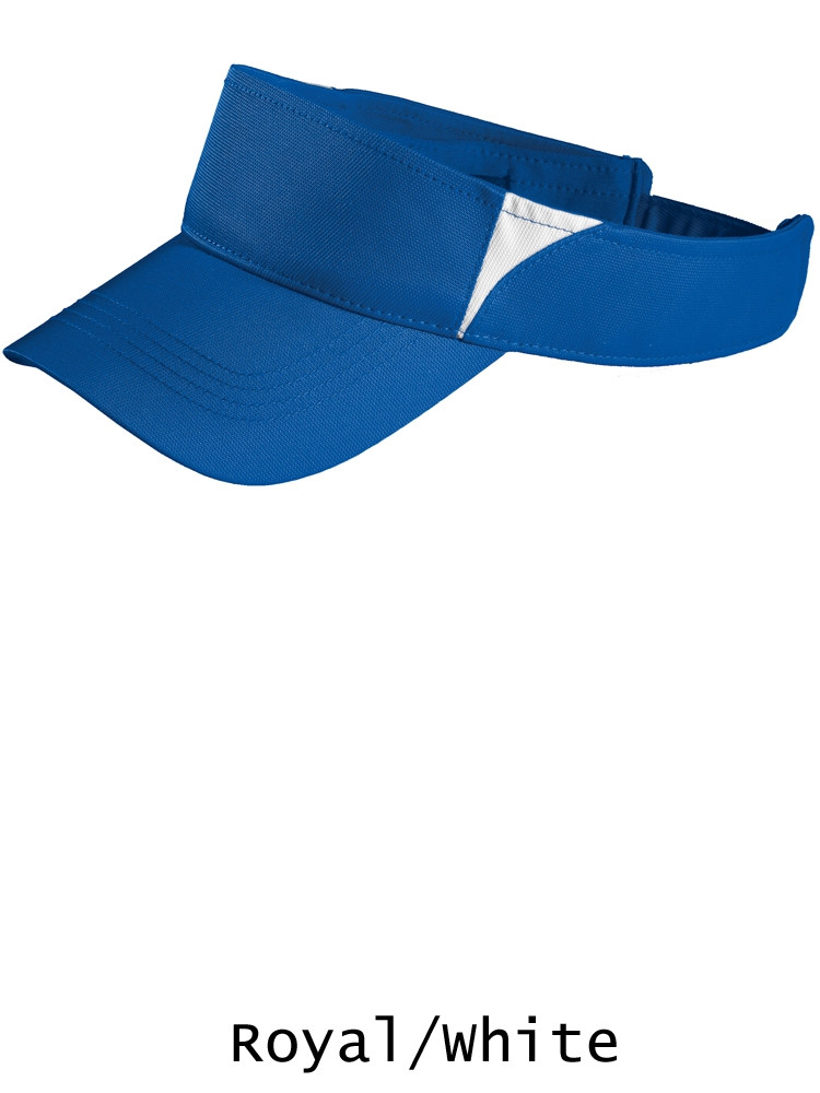 "Accent" Moisture Control Softball Visor All Sports Uniforms
