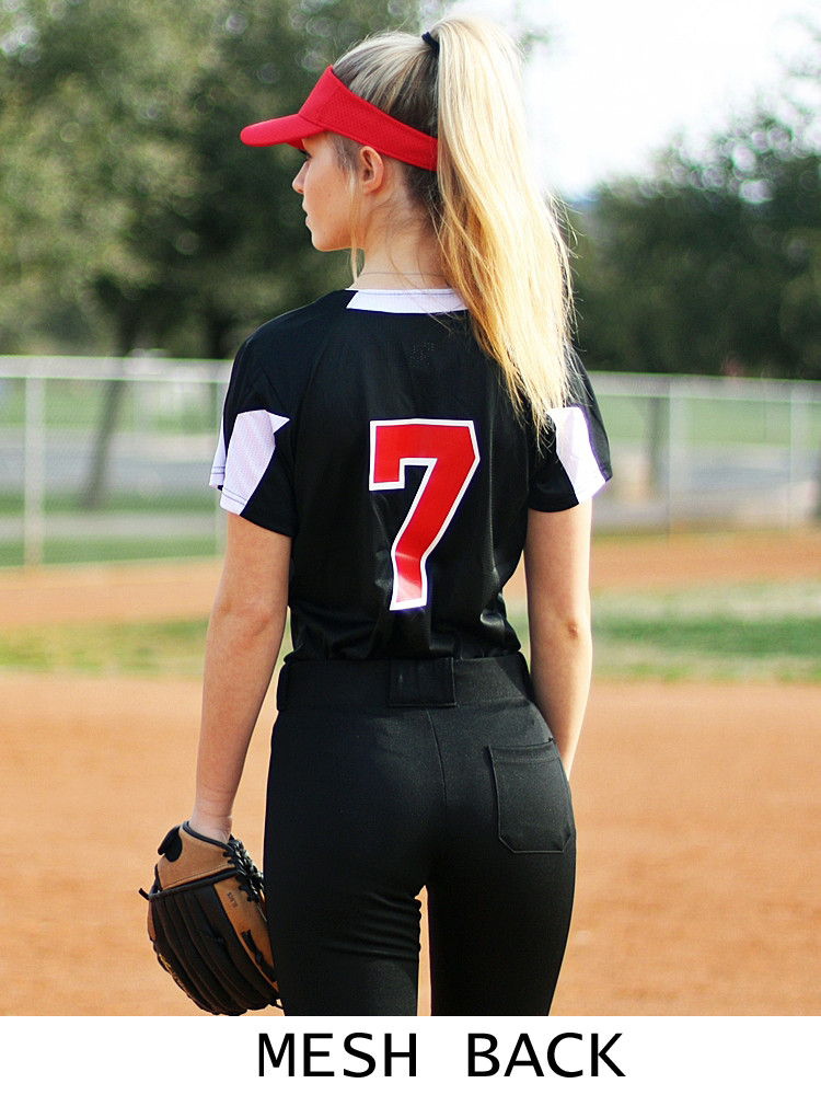 Custom Women's Softball Uniforms | Sample Design A | All Pro Team Sports