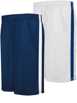 Youth 8" Inseam "Technical" Reversible Basketball Shorts