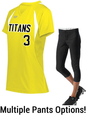 Womens/Girls "Groove" Softball Uniform Set
