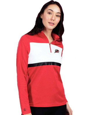 Womens "Flagship" 1/4 Zip Unlined Warm Up Jacket