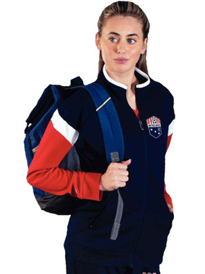 Womens "Recover" Full Zip Unlined Warm Up Jacket