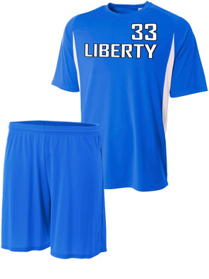 Adult/Youth "Cooling Performance Accent" Volleyball Uniform Set