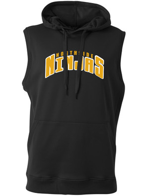 Adult "Strength" Sleeveless Performance Fleece Hoodie