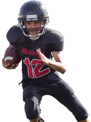 Adult/Youth "Cornerback" Football Set with Integrated Pants