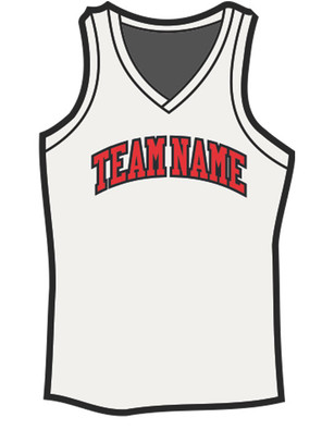 Team Name - Basketball Non-Reversible Jersey