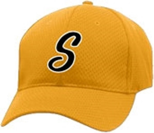 2 Color / 1 Letter Cap Embroidery