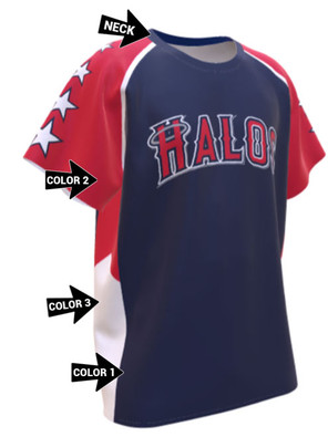 Control Series Premium - Adult/Youth "Round Trip" Custom Sublimated Baseball Jersey