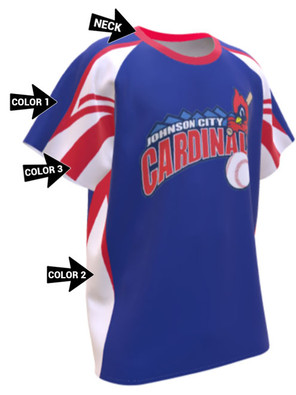Control Series Premium - Adult/Youth "Patriot" Custom Sublimated Baseball Jersey