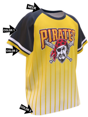 Control Series Premium - Adult/Youth "Tundra" Custom Sublimated Baseball Jersey