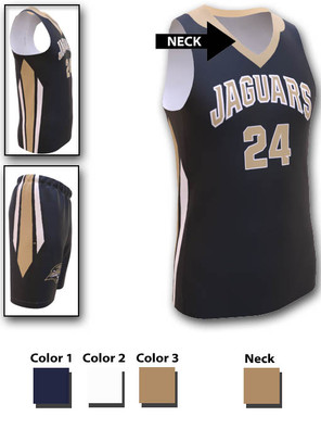 Control Series - Adult/Youth "Bighorn" Custom Sublimated Basketball Set