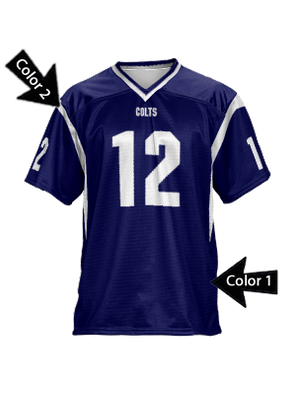 Control Series - Adult/Youth "Double Coverage" Custom Sublimated Flag Football Set