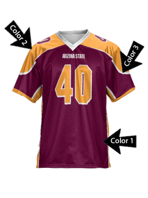 Control Series - Adult/Youth "Impact" Custom Sublimated Flag Football Set