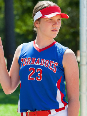 Girls "Hurricane" Softball Jersey