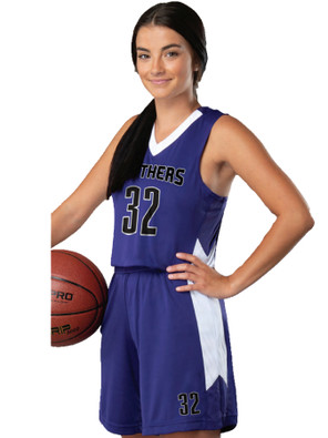 Womens/Girls "Champion" Basketball Uniform Set