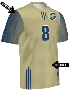 Quick Ship Plus - Adult/Youth "Tourney" Custom Sublimated Volleyball Jersey