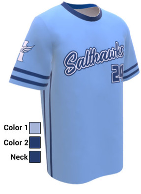 Control Series Premium - Adult/Youth "Connect" Custom Sublimated Baseball Jersey