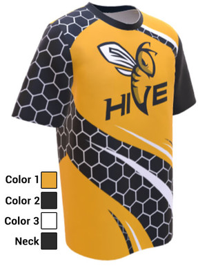 Control Series Premium - Adult/Youth "Hive" Custom Sublimated Baseball Jersey