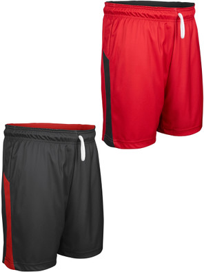 Adult 9" Inseam "Center" Reversible Basketball Shorts