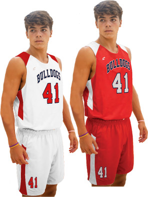 Adult/Youth "Center" Reversible Basketball Uniform Set