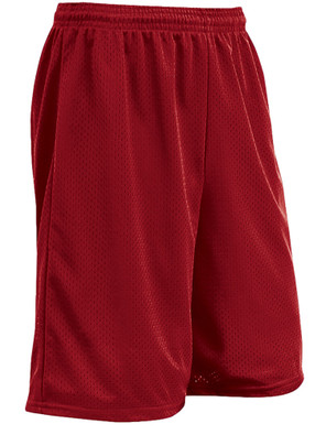 Adult 7" Inseam "Low Cut Zone" Mesh Basketball Shorts