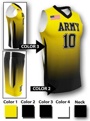 Quick Ship - Adult/Youth "Nova Gradient" Custom Sublimated Basketball Uniform