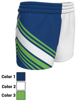 Control Series - Womens/Youth "Bypass" Custom Sublimated Standard Track Shorts Womens/Youth Standard Fit Sublimated Track Shorts All Sports Uniforms
