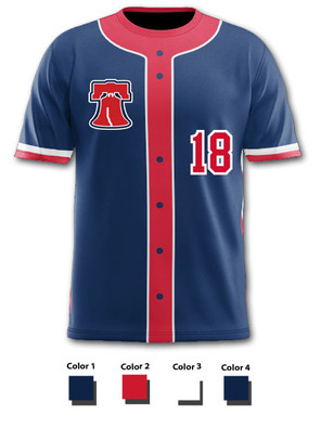 Control Series  Quick Ship - Adult/Youth "Curveball" Custom Sublimated Baseball Jersey