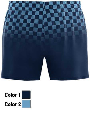 Control Series - Womens/Girls "Checkered" Custom Sublimated Track Shorts Womens/Youth Standard Fit Sublimated Track Shorts All Sports Uniforms