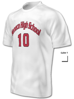 Quick Ship - Adult/Youth "High School" Custom Sublimated Soccer Jersey